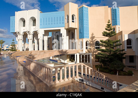 Tunisia, Resort of Yasmine Hammamet by the mediteranean, Hasdroubal 5 stars luxury hotel and spa Stock Photo
