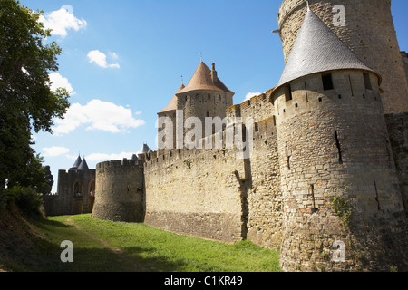 Carcassonne, Aude, Languedoc Roussillon, France Stock Photo