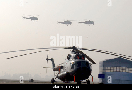 Graduation Parade held at Indian Air Force Academy Hyderabad, India - 20.12.08 : Stock Photo