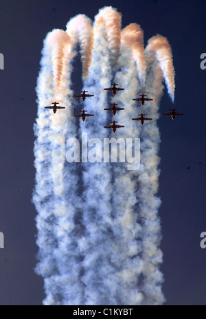 Graduation Parade held at Indian Air Force Academy Hyderabad, India - 20.12.08 Stock Photo