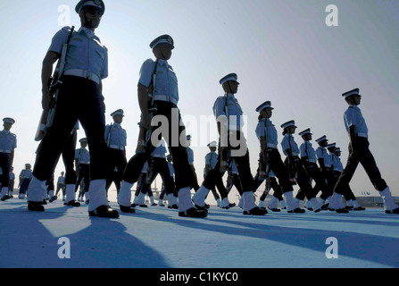 Graduation Parade held at Indian Air Force Academy Hyderabad, India - 20.12.08 Stock Photo