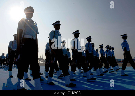 Graduation Parade held at Indian Air Force Academy Hyderabad, India - 20.12.08 Stock Photo