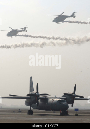 Graduation Parade held at Indian Air Force Academy Hyderabad, India - 20.12.08 Stock Photo