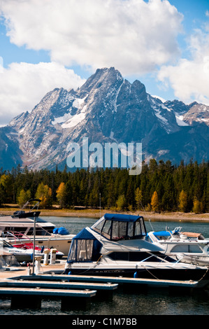 Colter Bay,Leeks Marina,Aspens in Fall Colours,Colors,Jackson Lake ...