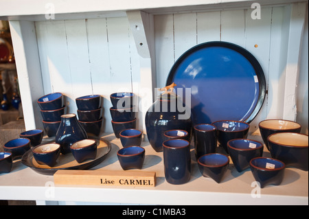 Poterie (pottery) de Port au Persil, Sainte Siméon,Quebec, Canada. Stock Photo