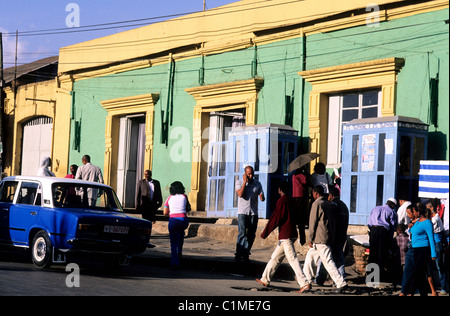 Ethiopia, Addis Ababa, the Piazza district Stock Photo