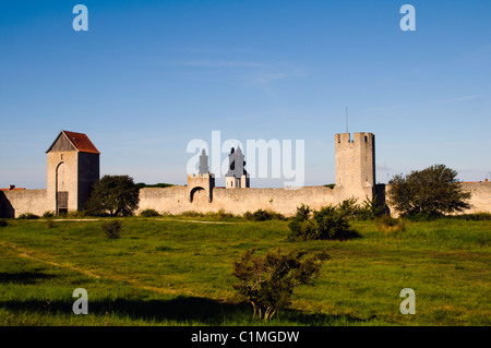 Visby wall's, one of the most beautiful medieval cities in Sweden Stock Photo