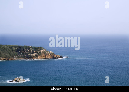 Small land intlet al Acapulco Bay, Mexico Stock Photo