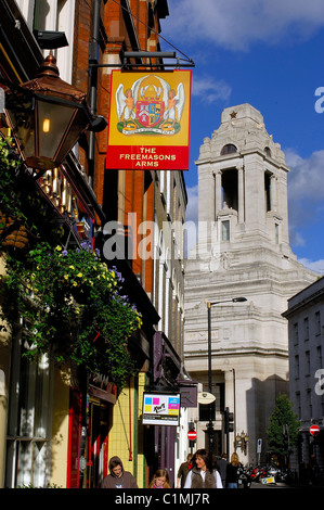 United Kingdom, London, building of the United Grand Lodge of England Stock Photo