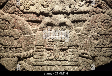 Aztec Stone Carving Templo Mayor Museum Mexico City Stock Photo
