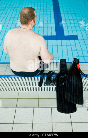 Apnea Diving Festival - Wroclaw 2011 Stock Photo