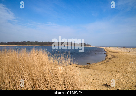 covehithe and benacre broad, suffolk, england Stock Photo