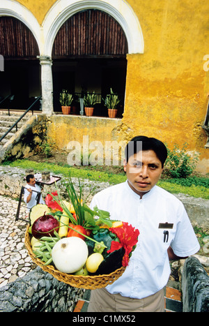 Mexico, Campeche State, Uayamon, Hacienda Uayamon Stock Photo