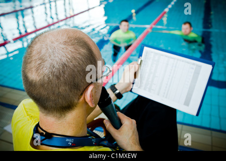 Apnea Diving Festival - Wroclaw 2011 Stock Photo