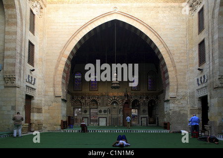 Egypt, Cairo, downtown, Ashraf Barbey mosque Stock Photo