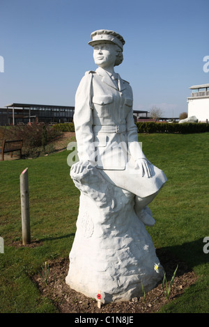 ATS statue National memorial Arboretum Stock Photo