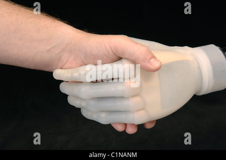 Bionic Hand The world's most advanced, commercially available, bionic hand has won the UK's top engineering prize. The i-LIMB, Stock Photo