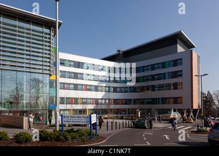 The Queen Alexander Hospital at Cosham near Portsmouth exterior. Stock Photo