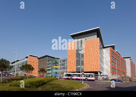 The Queen Alexander Hospital at Cosham near portsmouth built under the private finance initiative PFI Stock Photo