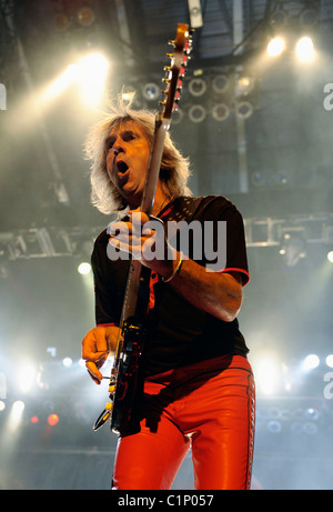 Glenn Tipton of Judas Priest performing live at the Molson Amphitheatre Toronto, Canada - 09.07.09 Stock Photo