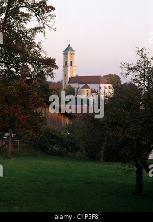 Bad Birnbach, Pfarrkirche Stock Photo