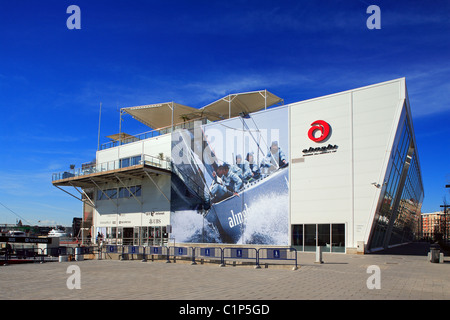 Spain, Valencia, harbor and site of the 2007 America's cup regatta Stock Photo