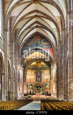 Straßburg, Straßburger Münster Unserer Lieben Frau, Cathédrale Notre-Dame Stock Photo