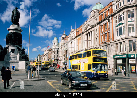 Republic of Ireland, Republic of Ireland, Dublin, O'Connell Street Stock Photo