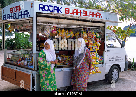 Malaysia, Kedah Federal State, Langkawi Island, Tanjung Rhu Stock Photo