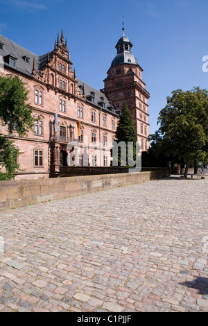 Germany, Bavaria, Aschaffenburg, Schloss Johannisburg Stock Photo