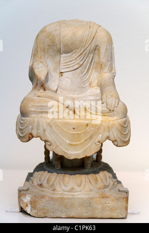 Buddha, dated 717; Tang dynasty (618–907), Stock Photo