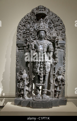 Standing Vishnu as Keshava, Hoysala period, (1022–1346 Stock Photo - Alamy