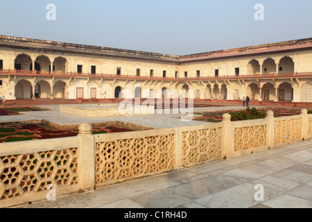 The Khas Mahal at Agra Fort, Agra, India Stock Photo