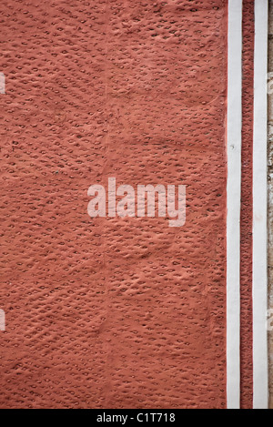 Stucco wall, close-up Stock Photo