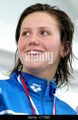 Russian swimmer Anastasia Zueva sets a new World Record in the 100 Back