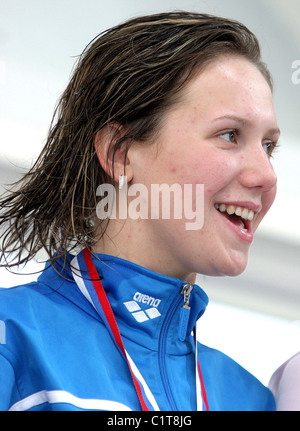 Russian swimmer Anastasia Zueva sets a new World Record in the 100 Back