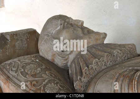 Sir William Roberts tomb, St. James Church, Sutton Cheney, Leicestershire, England, UK Stock Photo