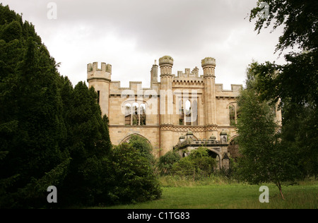 The ruin of Crawford Priory near Springfield Fife. Stock Photo