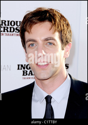 B.J. NOVAK INGLOURIOUS BASTERDS LOS ANGELES PREMIERE HOLLYWOOD LOS ...