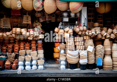 A Thai hardware store that features mostly woven goods, located in Khon ...