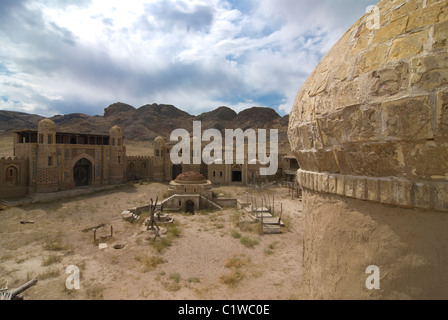 Kazakhstan, Film set of Nomad Stock Photo