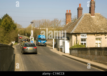 England Oxfordshire Swinford Thames toll bridge Stock Photo