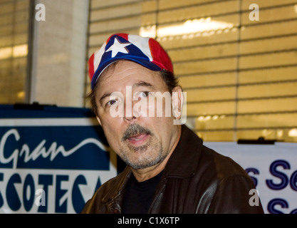 Ruben Blades makes a live appearance at Store Sears. Hato Rey, Puerto Rico - 19.08.09 Stock Photo