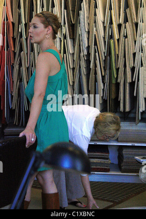 Katherine Heigl shops on Robertson Boulevard with husband Josh Kelley