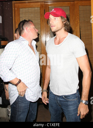 Gabriel Aubry leaves Nobu restaurant with Halle Berry and their daughter Nahla Los Angeles, California - 23.08.09 RHS/ Stock Photo