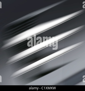 shining metal texture in perspective for background Stock Photo