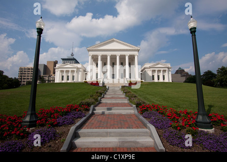 Virginia State Capitol Building, Richmond Stock Photo