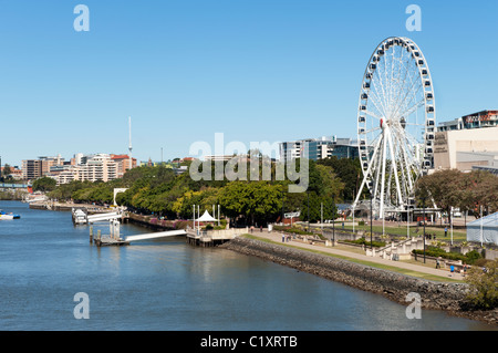 Ferris Wheel in Brisbane Australia Stock Photo