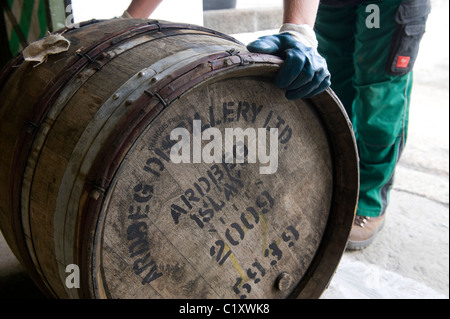 ardbeg malt whisky distillery, isle of islay, scotland Stock Photo