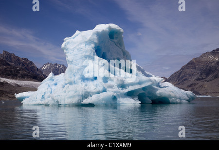 Ice floes in the sermilik-fjord, Greenland Stock Photo